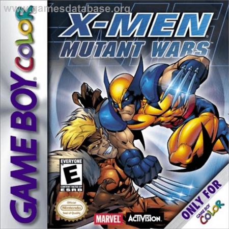 Cover X-Men - Mutant Wars for Game Boy Color